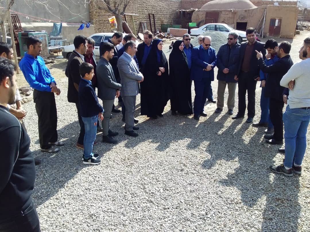افتتاح و بهره برداری از طرح پنل خورشیدی در روستای فرد آباد شهرستان اشتهارد  - سازمان بهزیستی